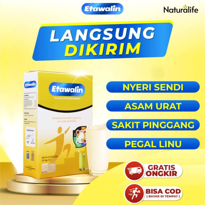 

ETAWALIN 1 BOX - Original 100% Susu Kambing Etawa Original Asli 3x Lebih Cepat Atasi Nyeri Sendi dan Asam Urat Meningkatkan Kepadatan dan Kesehatan Tulang Atasi Reumatik.