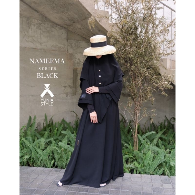 NAMEEMA  BLACK BY YUNIA STYLE / YUNIA SYAR'I