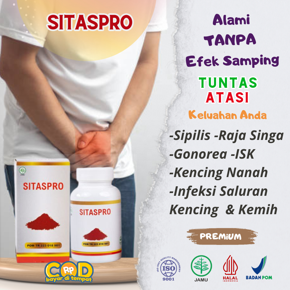 Obat Kelamin Sakit Keluar Nanah - SITASPRO ASLI - Obat Kencing Nanah