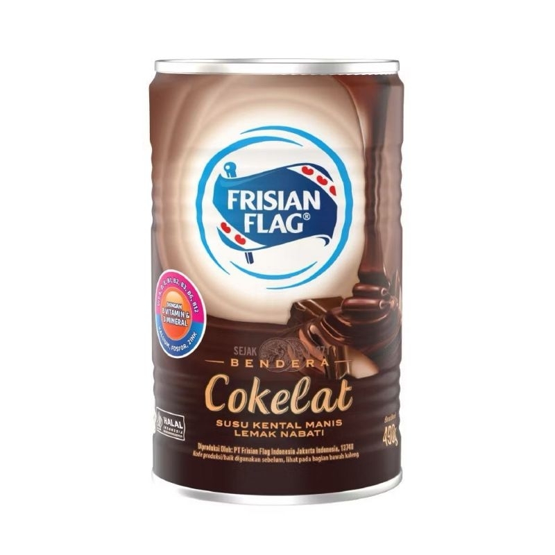 

Frisian Flag Susu Kental Manis Cokelat Kaleng 490 gram