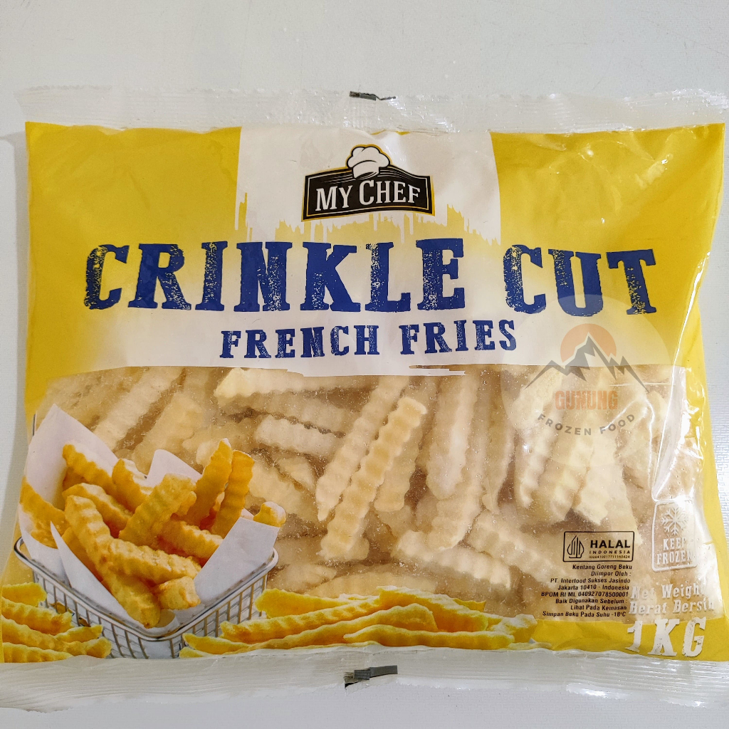 

MyChef Kentang Crinkle Cut 1kg