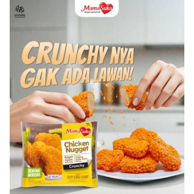 

Mama Suka Nugget Ori Premium Crunchy