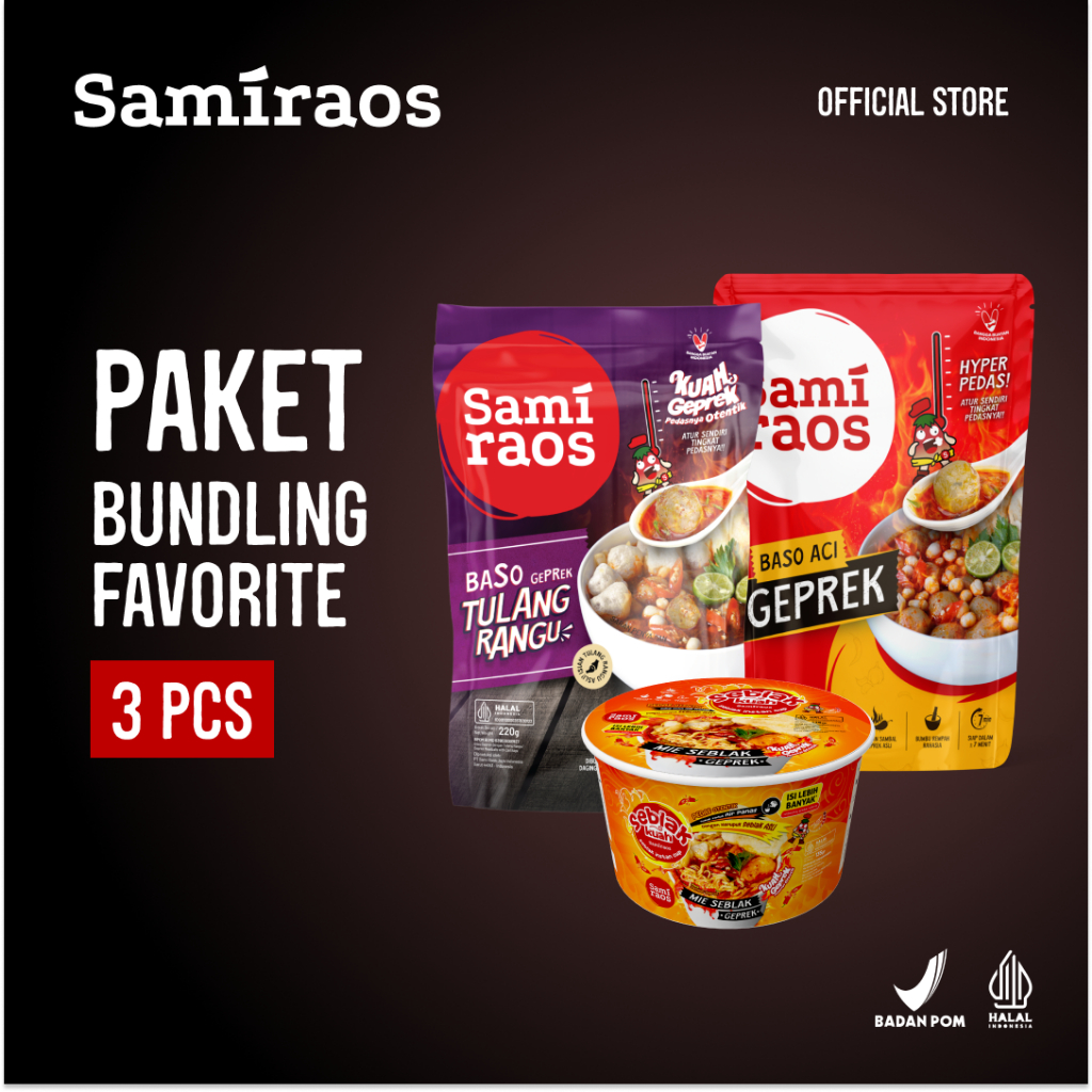 

SAMI RAOS - Paket Bundling Favorite