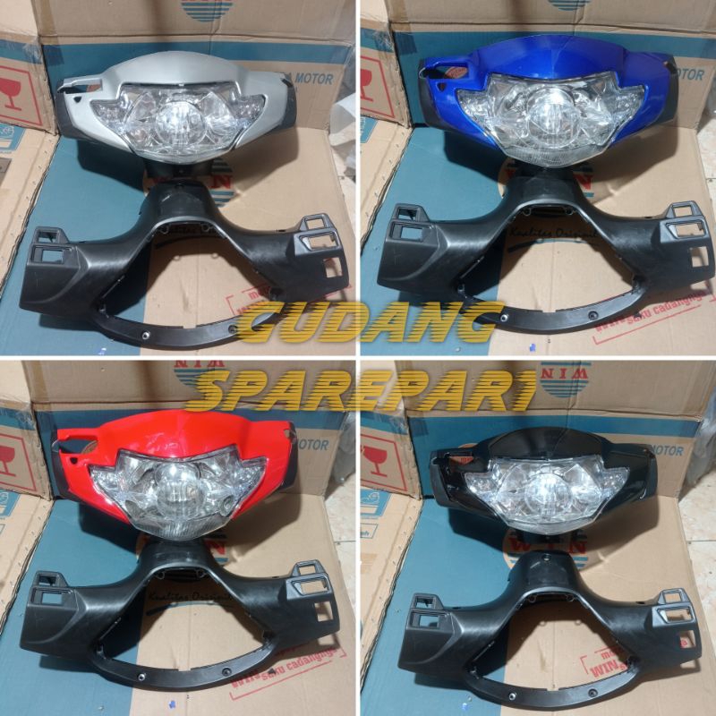 Batok kepala depan supra x 125 old 2006-2008, batok depan supra x 125, kepala supra x 125 lama