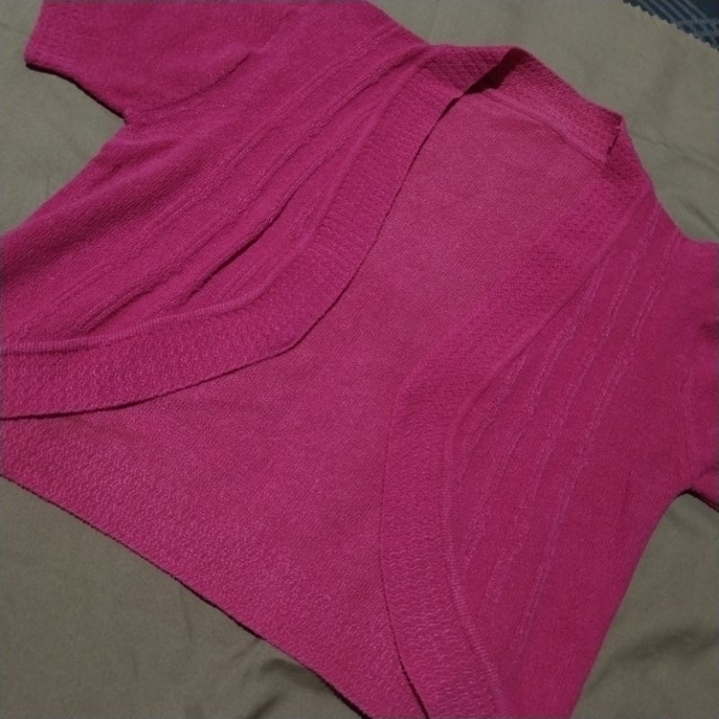 Preloved SODAGIRL BOLERO Cardigan lengan pendek