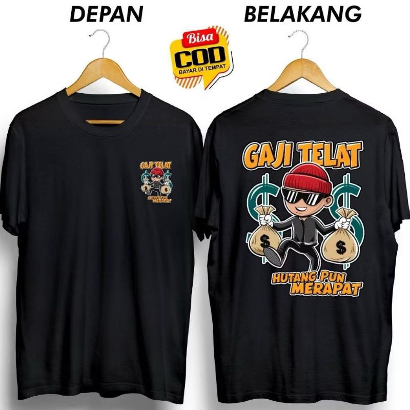 KAOS DISTRO GAJI TELAT HUTANGPUN MERAPAT