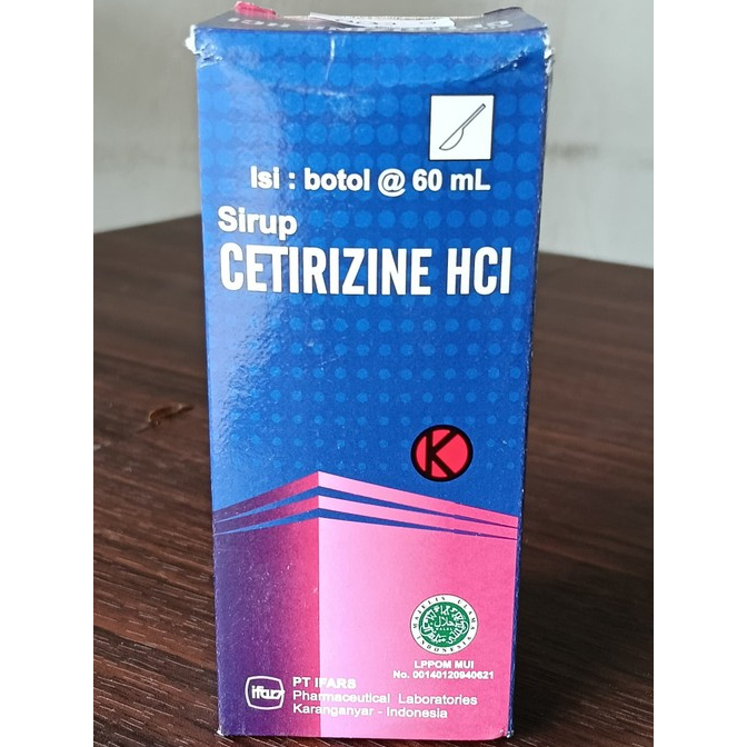 SIRUP CETIRIZINE HCI
