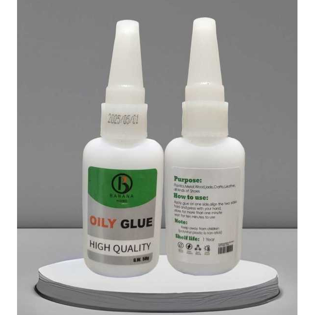 

Banana Oily Glue 50g Lem Setan Super Kuat - Lem Serbaguna Korea