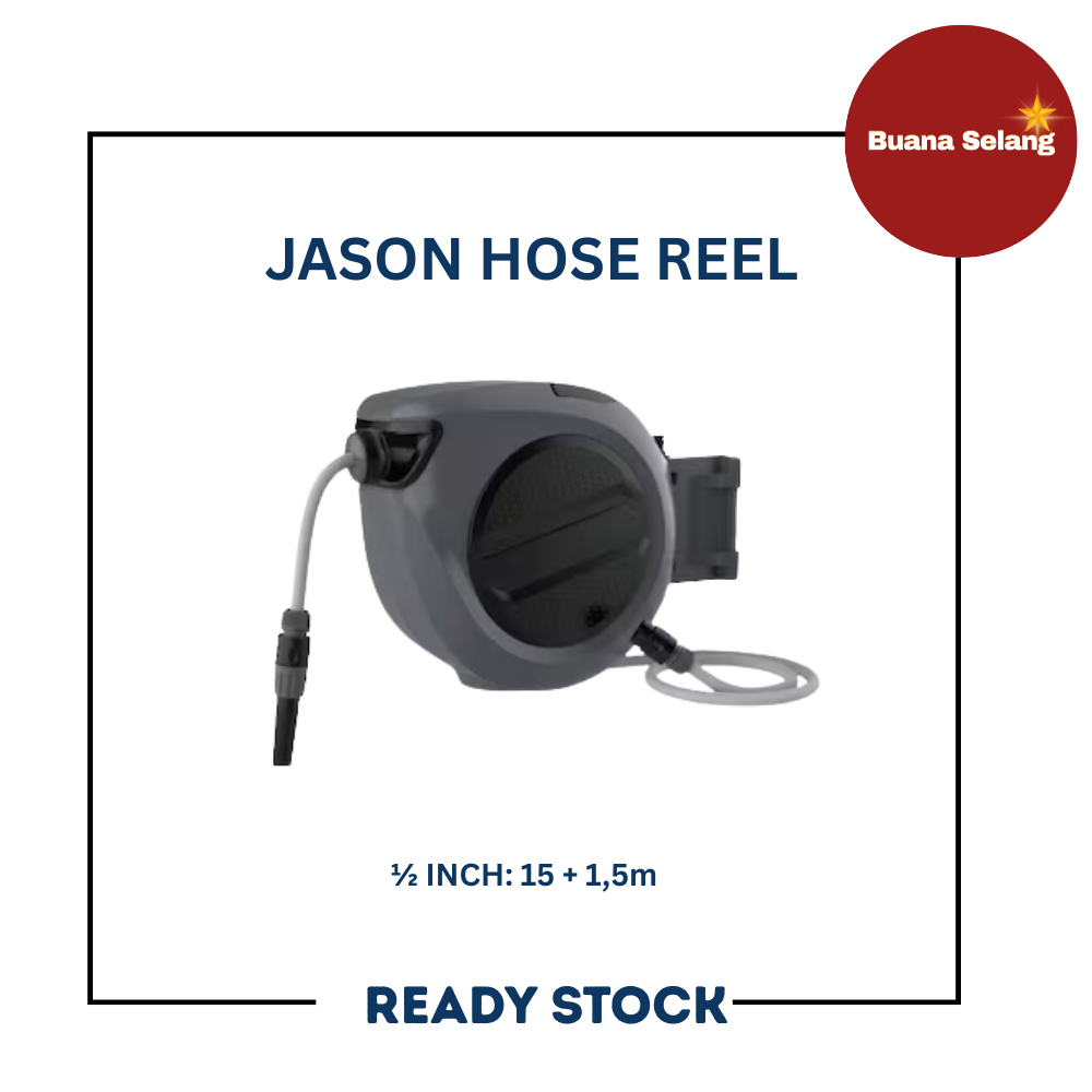[BUANA SELANG] JASON HOSE REEL 15m / SELANG GULUNG TANAMAN / SELANG GULUNG AIR / SELANG GULUNG TAMAN