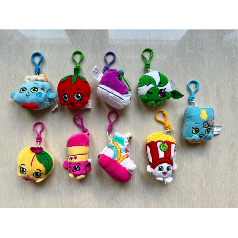 Shopkins, Shopkins Plushie, Shopkins Keychain, Boneka Shopkins, Shopkins Plush, Shopkins Plush Keych