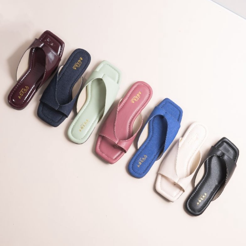 KODE F35K adk shoes sandal korean look CANTIKA alas karet