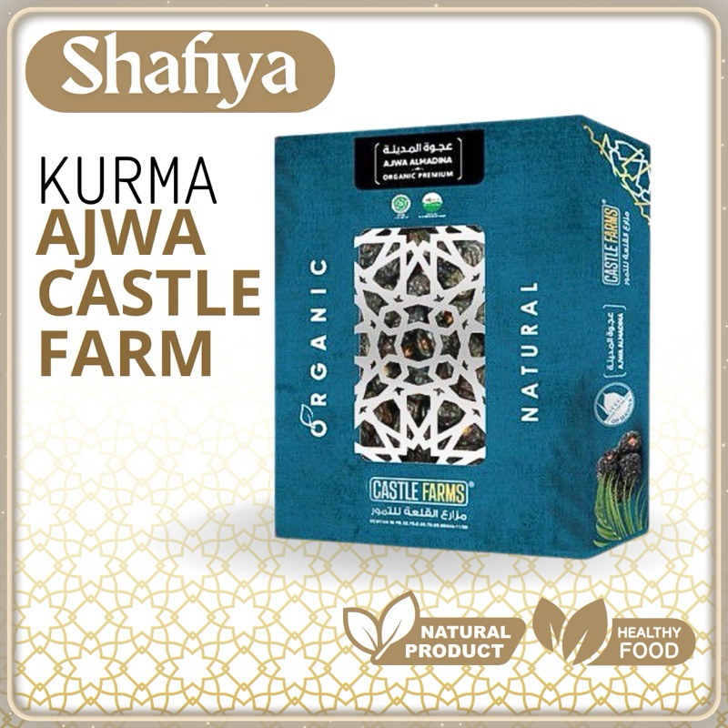 

Kurma Ajwa Castle Farm Organik Premium Box 1 KG All Varian