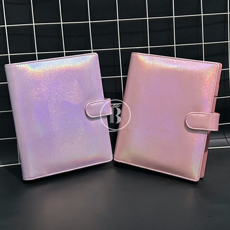 

KODE G15Q Bindermu Ready Binder Premium Ocherish pastel aesthetics 2ring A5 26ring B5 Notebook Agenda Planner