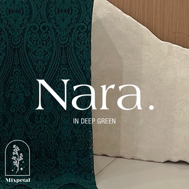 KODE X86B KAIN KEBAYA BROKAT SEMI ITALY NARA