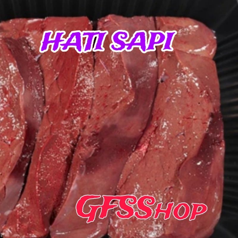 

Kode C. Hati Sapi Beku 500gr