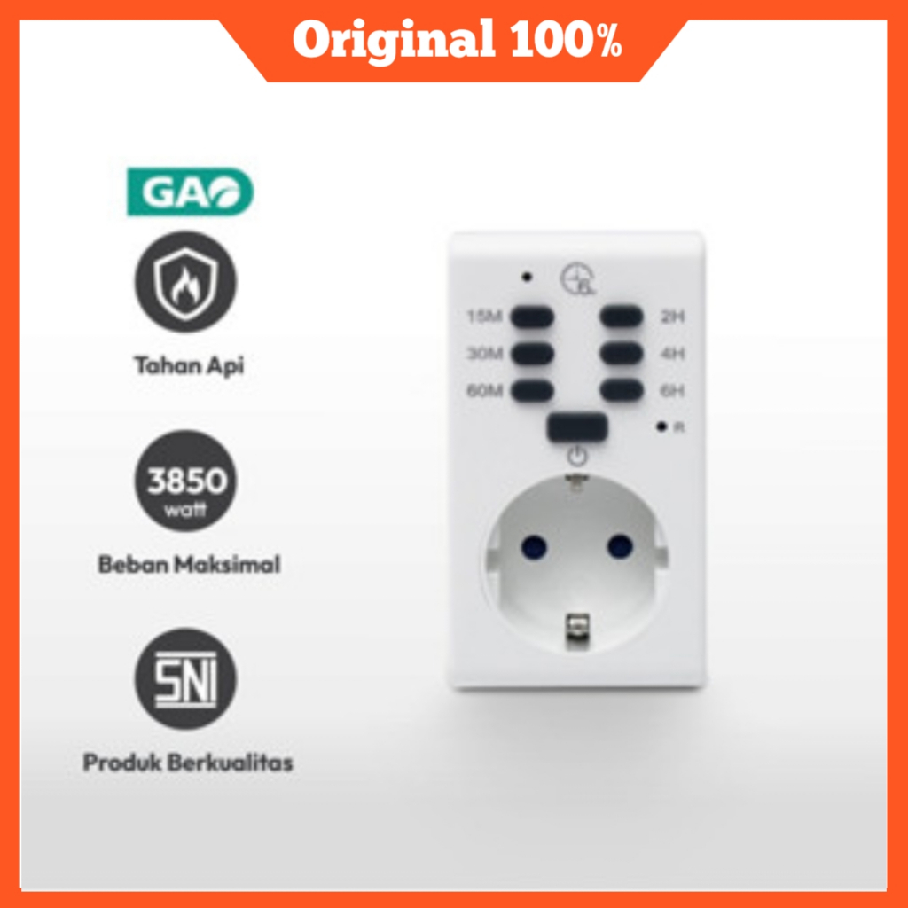 Gao Stop Kontak Timer Manual