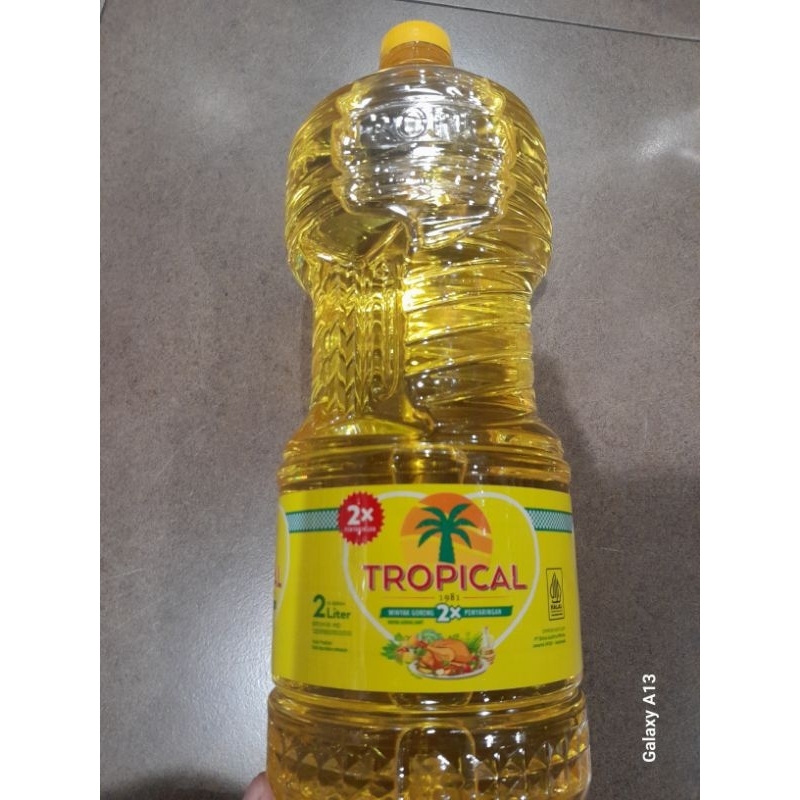 

minyak goreng tropical 2 lt botol (1pcs),