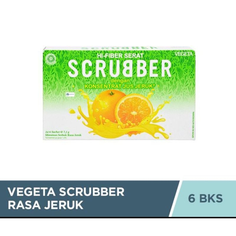 

vegeta scrubber 6 sachet