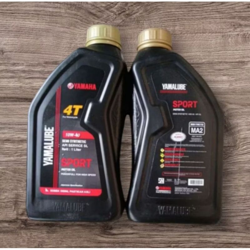 oli motor yamalube sport 1 Liter oli motor 4tak sae 10 w-40 oli motor yamalube 1 Liter