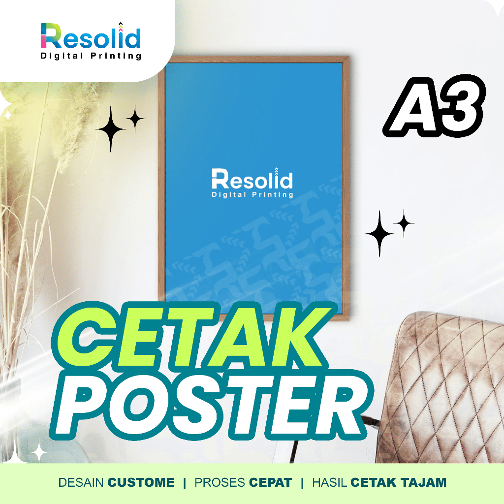 

CETAK POSTER A3+ SEHARI JADI | ART PAPER ART CARTON MATT PAPER KERTAS MATT HVS IVORY LINEN EGGSHELL | 1 SISI / 2 SISI | CETAK EXPRESS TAJAM & RAPI