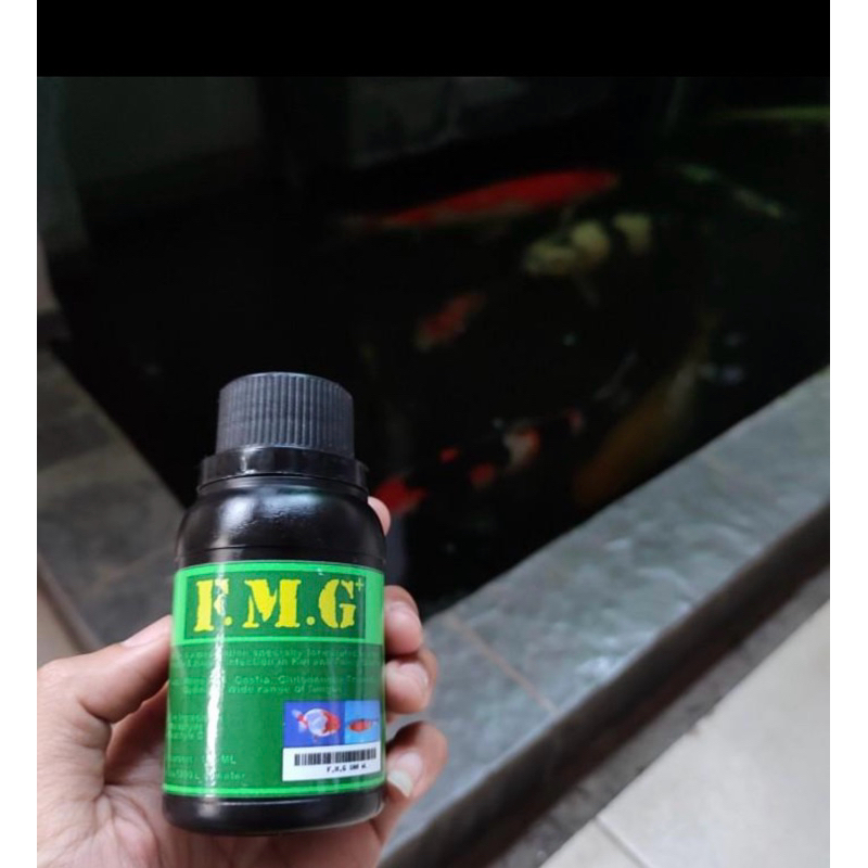 Obat Ikan Koi FMG Untuk Flashing Parasit & Jamur