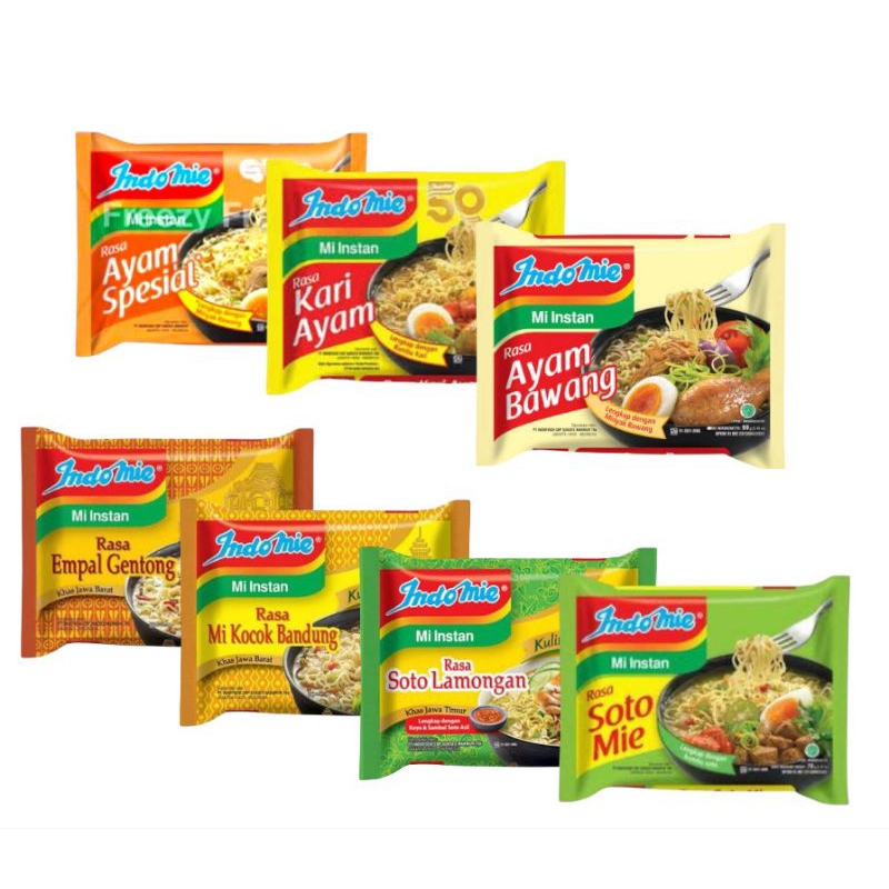 

Indomie kuah dan goreng 85gr 1 pcs