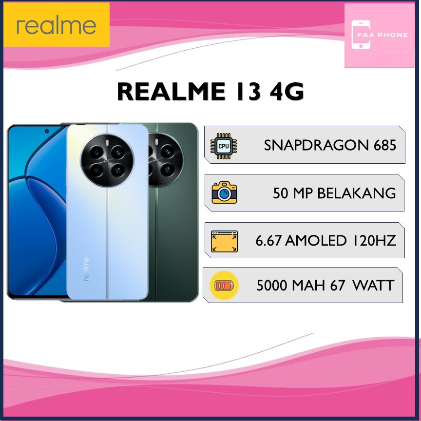 REALME 13 RAM 8GB ROM 256GB