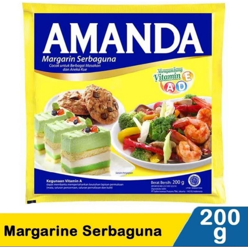 

Margarine Amanda 200g