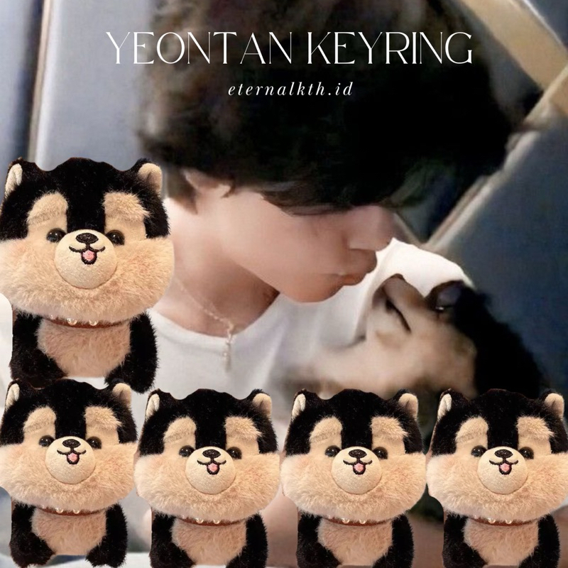 [PO] YEONTAN KEYRING BAG CHARM TAEHYUNG BTS