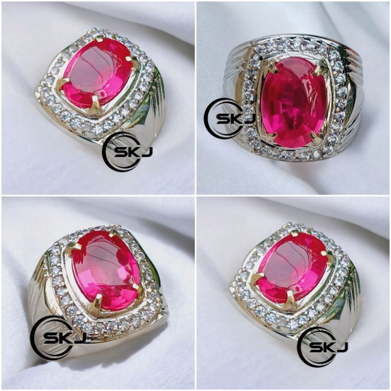 CINCIN BATU MERAH DELIMA SIAM CUTTING BAWAH HGH QUALITY