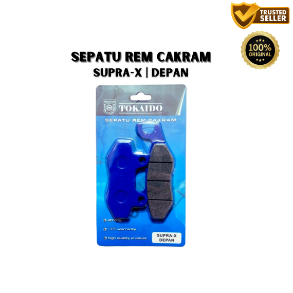 Sepatu Rem Cakram / Kampas Rem Cakram Motor Depan Supra X, Karisma, Satria FU 150, Supra Fit, Shogun