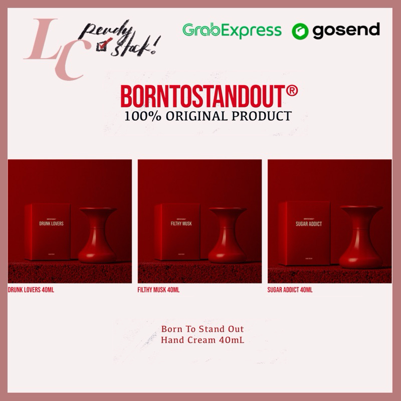 BORNTOSTANDOUT KOREA — HAND CREAM 40ml