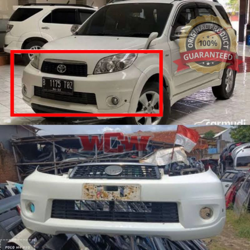 bumper bemper depan rush Terios 2012 2013 2014 original