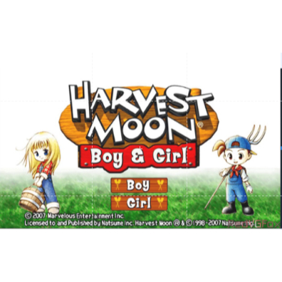 Harvest Moon - Boy & Girl (Back To Nature) Bahasa Indonesia | Game PSP untuk Android, PC, Laptop - E