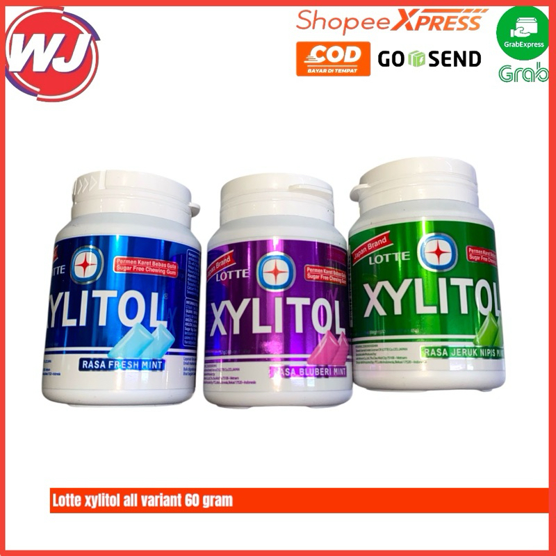 

LOTTE XYLITOL ALL VARIANT 60 GRAM