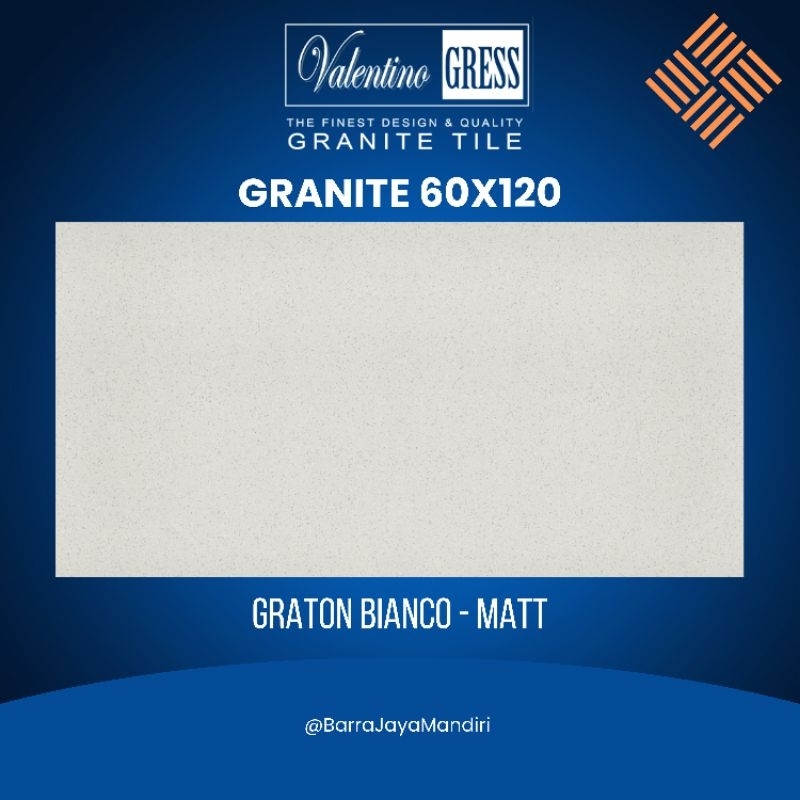 GRANITE 60X120 GRATON BIANCO | MATTE
