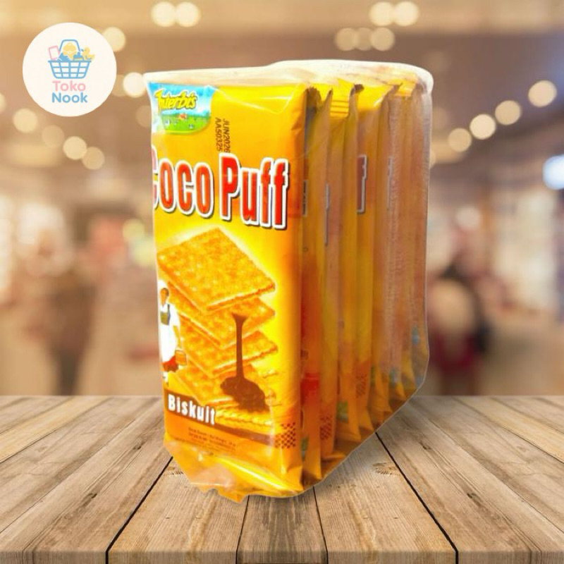 

Interbis - Coco Puff 20Gr Biskuit Kue Kering Anak Dewasa Cemilan Murah ISI 10