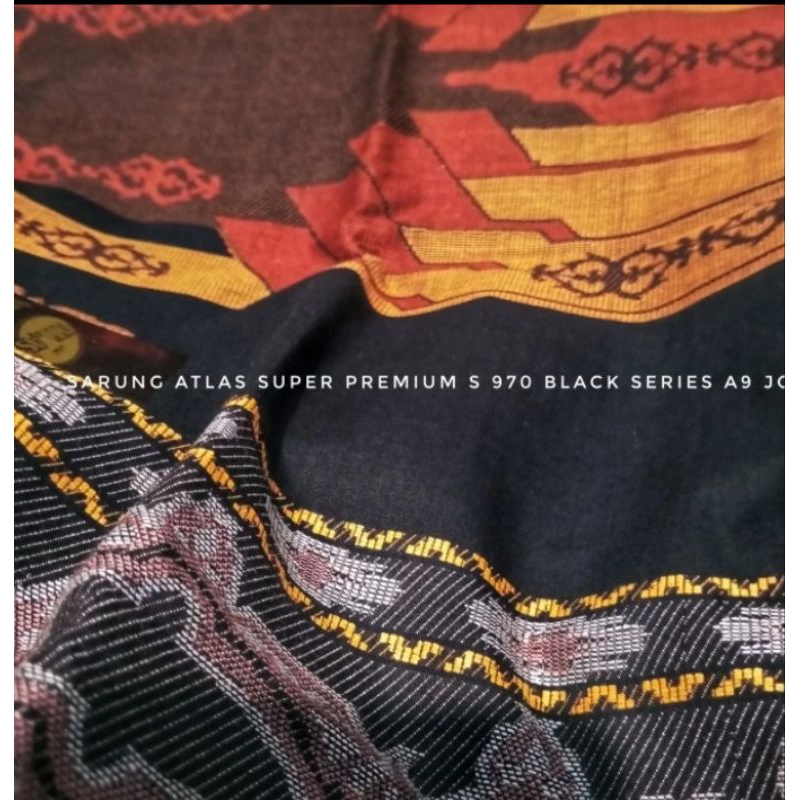SARUNG ATLAS SUPER PREMIUM S.970 A9 JGK BLACK SERIES