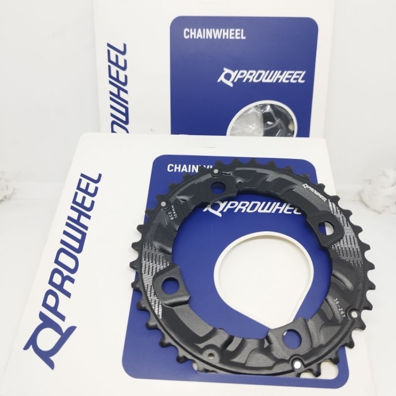 Cahin Ring sepeda 36T BCD 104mm Untuk Double Chainring by Prowheel