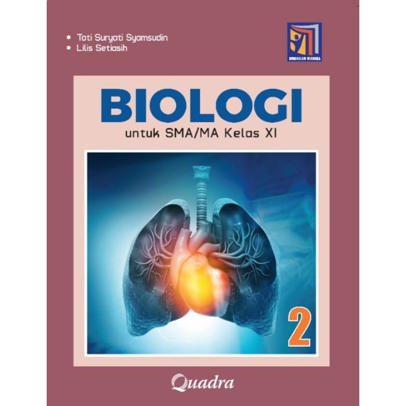 QUADRA BIOLOGI 2 UNTUK SMA MA KELAS XI KURIKULUM MERDEKA
