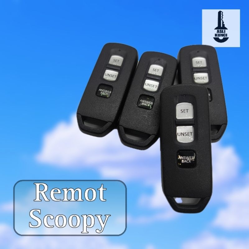 Remot Honda Scoopy esp 2017-2020. Remot Vario 125 K60.