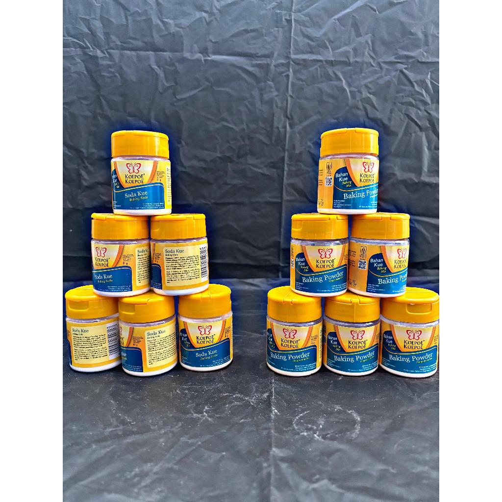 

BAKING POWDER / SODA KUE @81 GRAM TERMURAH MEREK KOEPOE KOEPOE