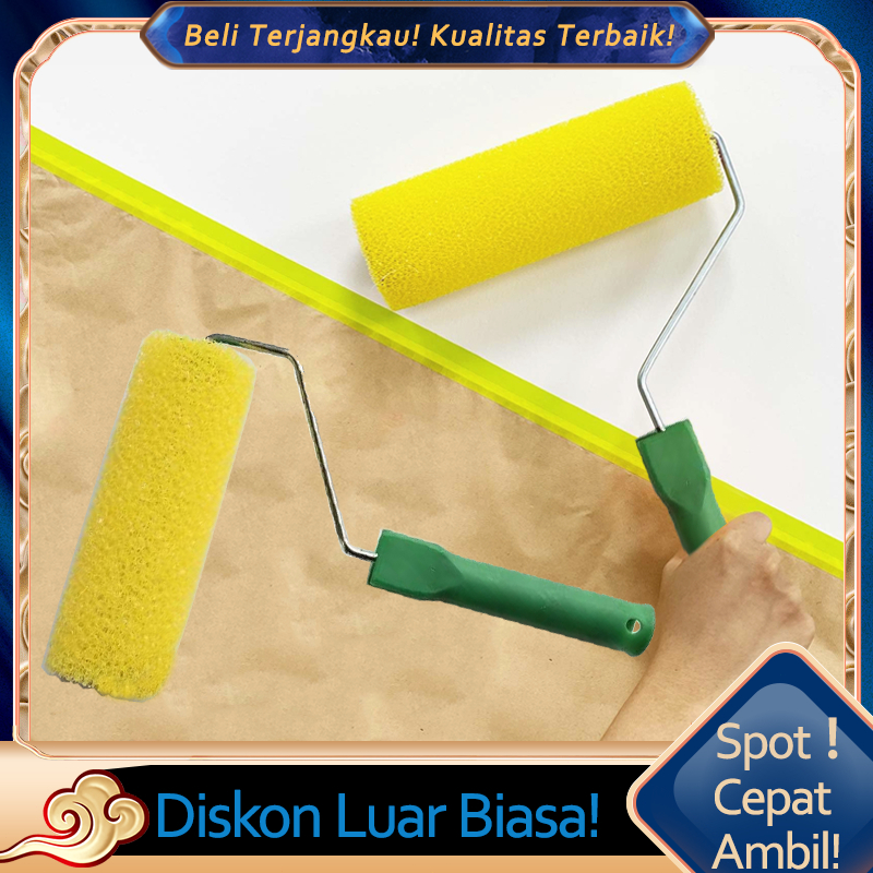 Roll Cat Tekstur Motif Kamprot Roll 8 Inch Termurah Texture Roller Paint Roll Kuas Cat Dinding Kuas