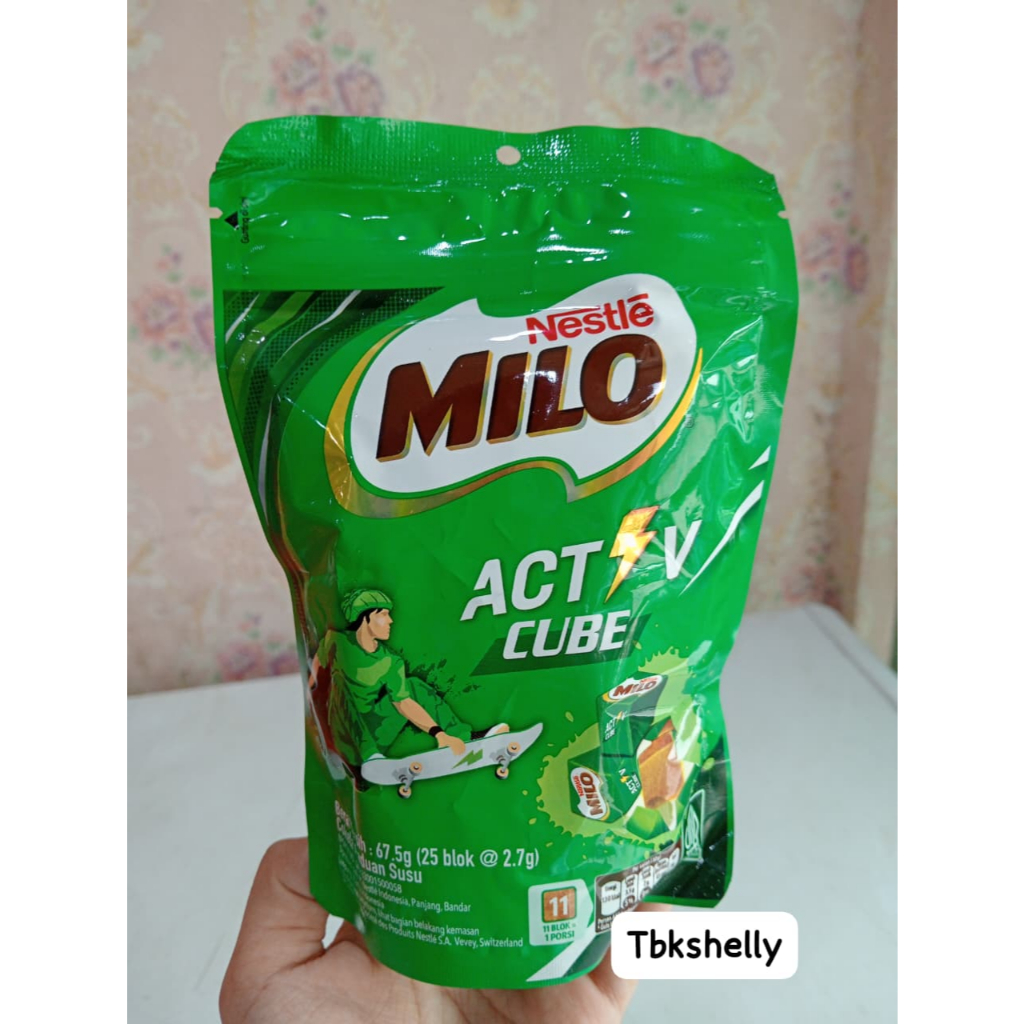 

Milo Cube kemasan pouch isi 25pcs