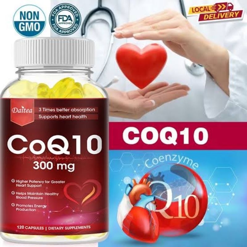 Coq10 300 Mg Isi 120 Kapsul Untuk Kesehatan Jantung