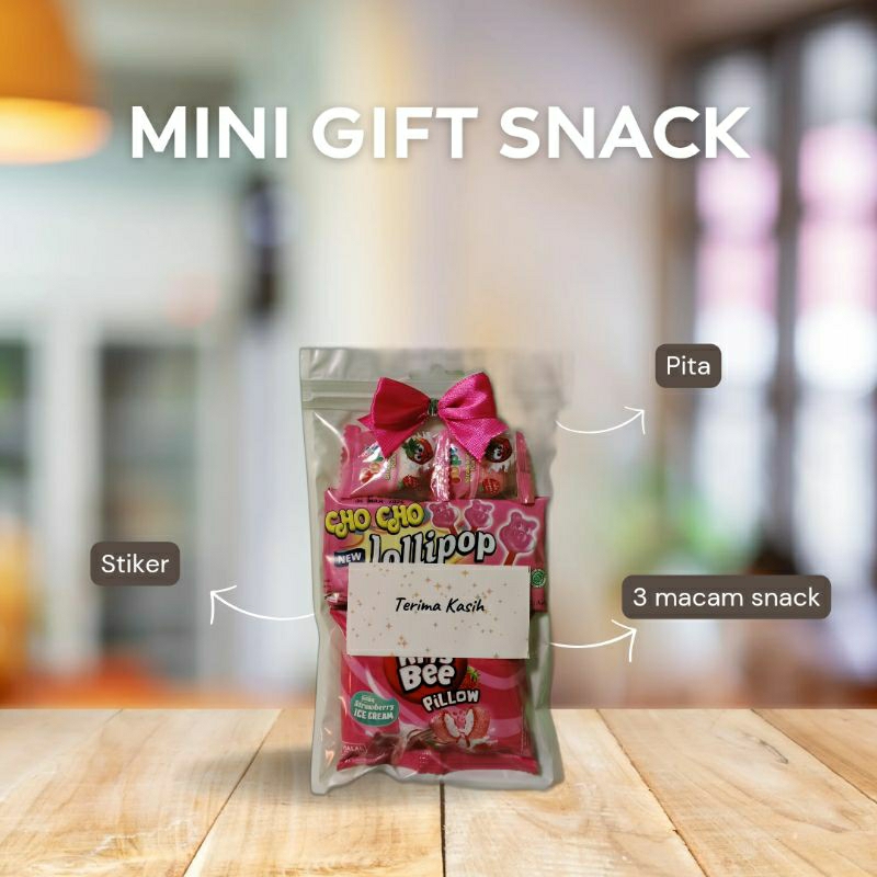 

Mini Gift Snack / Hampers Snack Pink