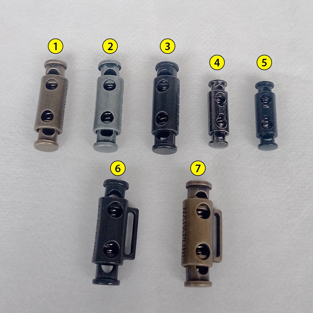Lock Stoper Stopper Besi Pengunci Tali Sepatu Celana