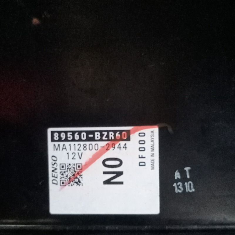 ecu copotan  sigra 1200cc ory
