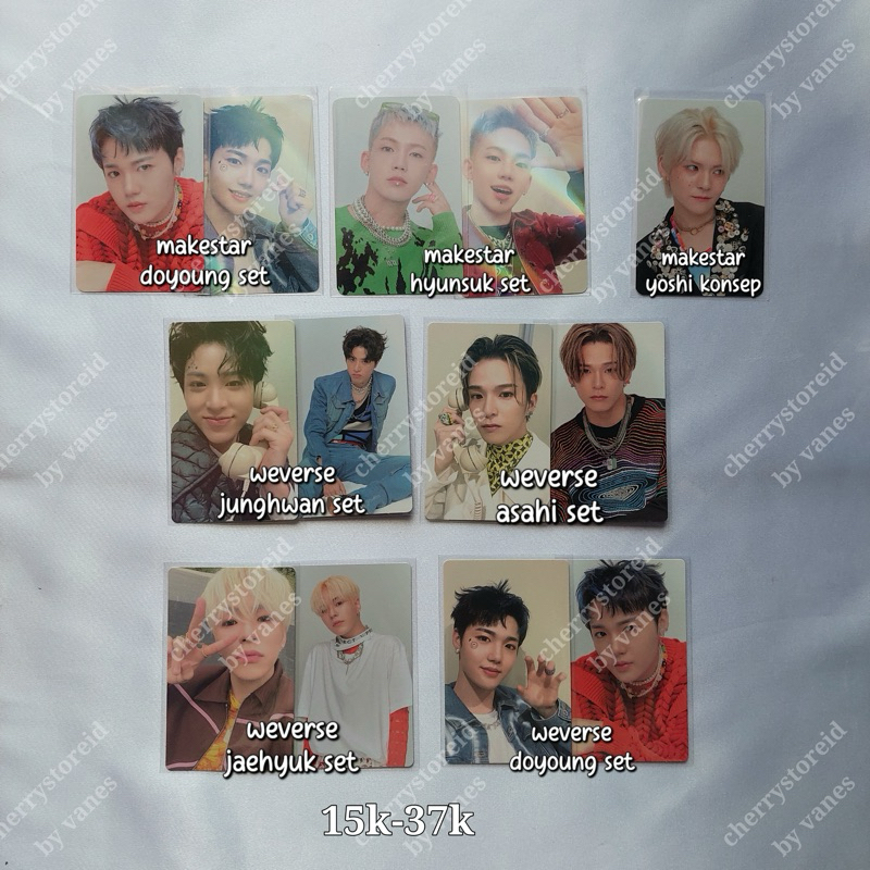PC PHOTOCARD TREASURE HELLO TSS CH2 POB MAKESTAR WEVERSE DOYOUNG HYUNSUK YOSHI JUNGHWAN ASAHI JAEHYU