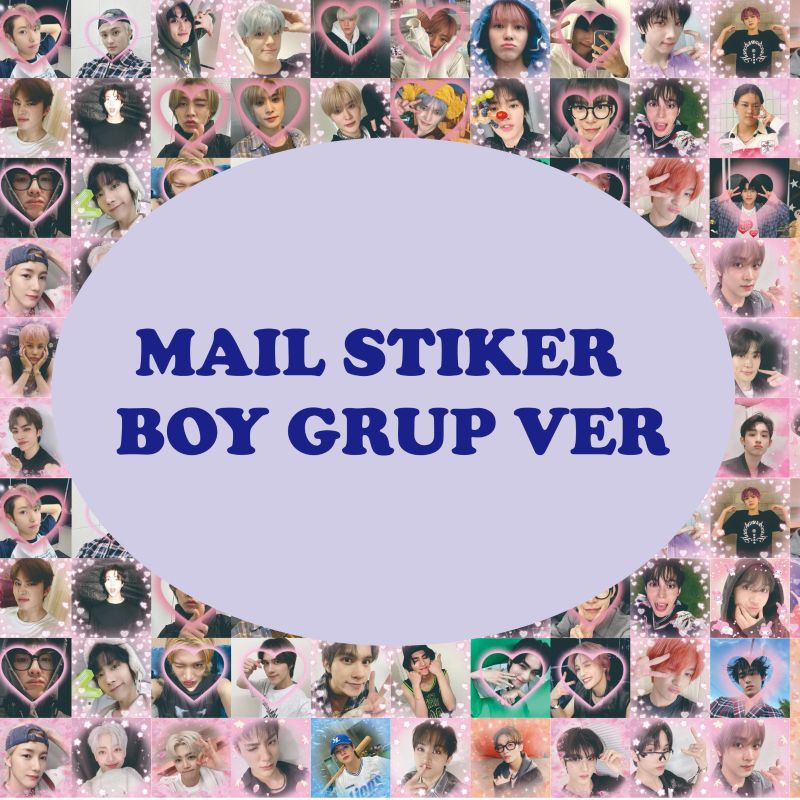 

(isi 110pcs) WAJIB BACA DESK stiker freebies K-Pop / mail stiker kpop